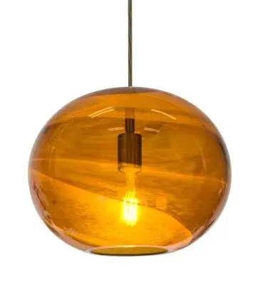 The Geno pendant offers a refined contemporary aesthetic with its bronze finish and compact 10-inch profile. Ideal for task lighting or clustered installations, it brings focused illumination with understated elegance.