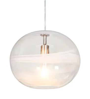 Geno Pendant Light in Satin Nickel