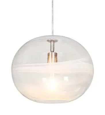 Geno Pendant Light in Satin Nickel