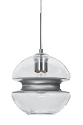 Hula 8 Pendant Light in Satin Nickel