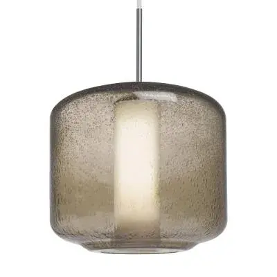 The Niles 10 is a versatile mini pendant that delivers modern sophistication in a compact 9.5-inch form. Its satin nickel finish and glass shade create a refined look suitable for both residential and light commercial spaces.