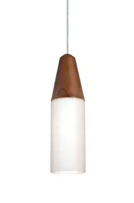 Nini LED Pendant in Satin Nickel