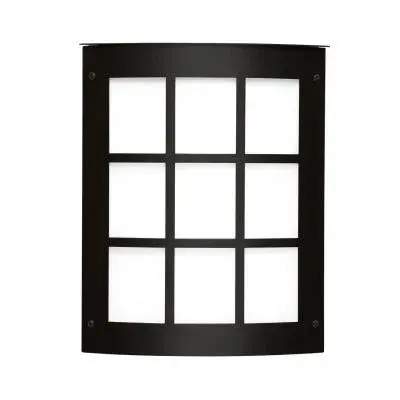 The Outdoor Sconce Moto 13 Grid by Besa Lighting