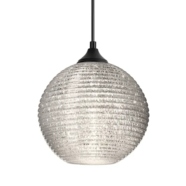 The Kristall Glitter pendant transforms from frosted elegance to sparkling brilliance when illuminated. Its advanced crystal coating creates unique prismatic effects, making it a showstopper for contemporary outdoor spaces.