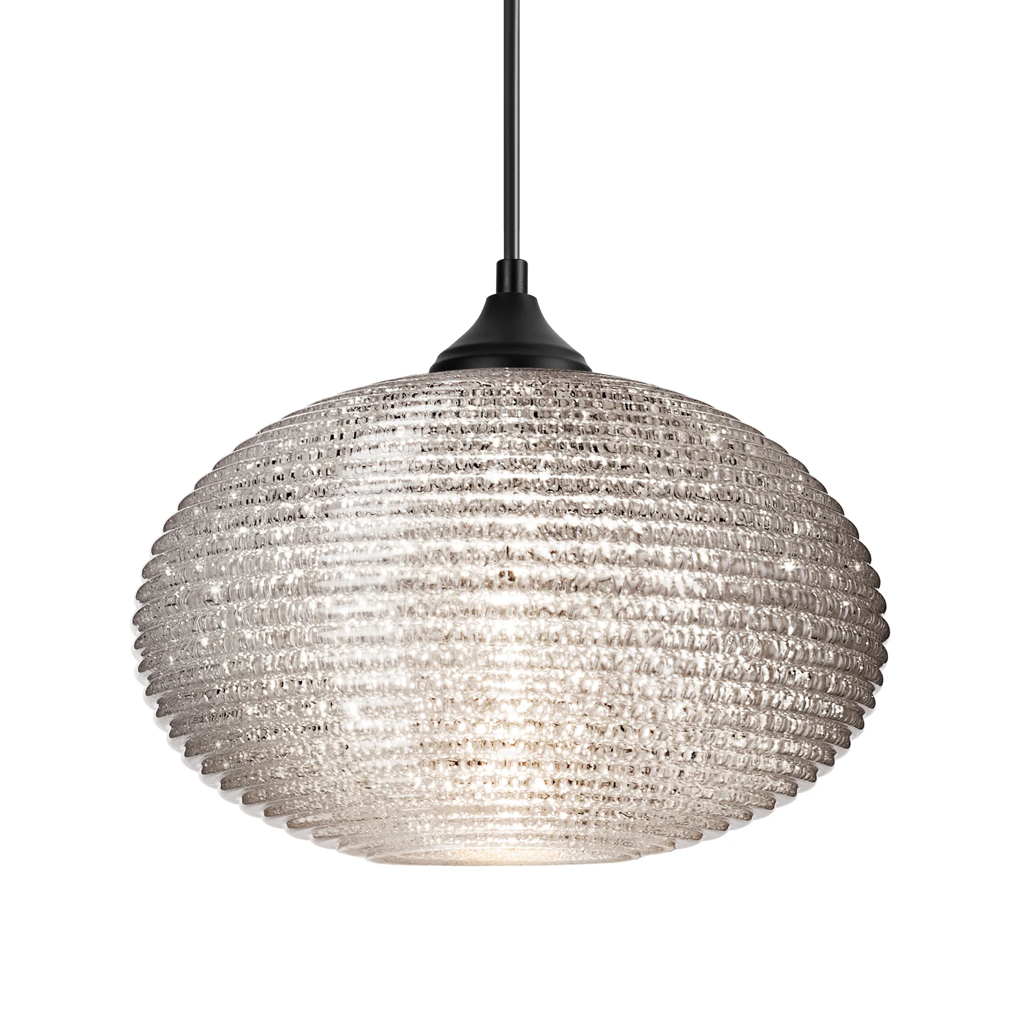 Pape 10 Outdoor Pendant in Glitter Glass