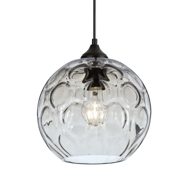 Bombay Clear Glass Outdoor Pendant