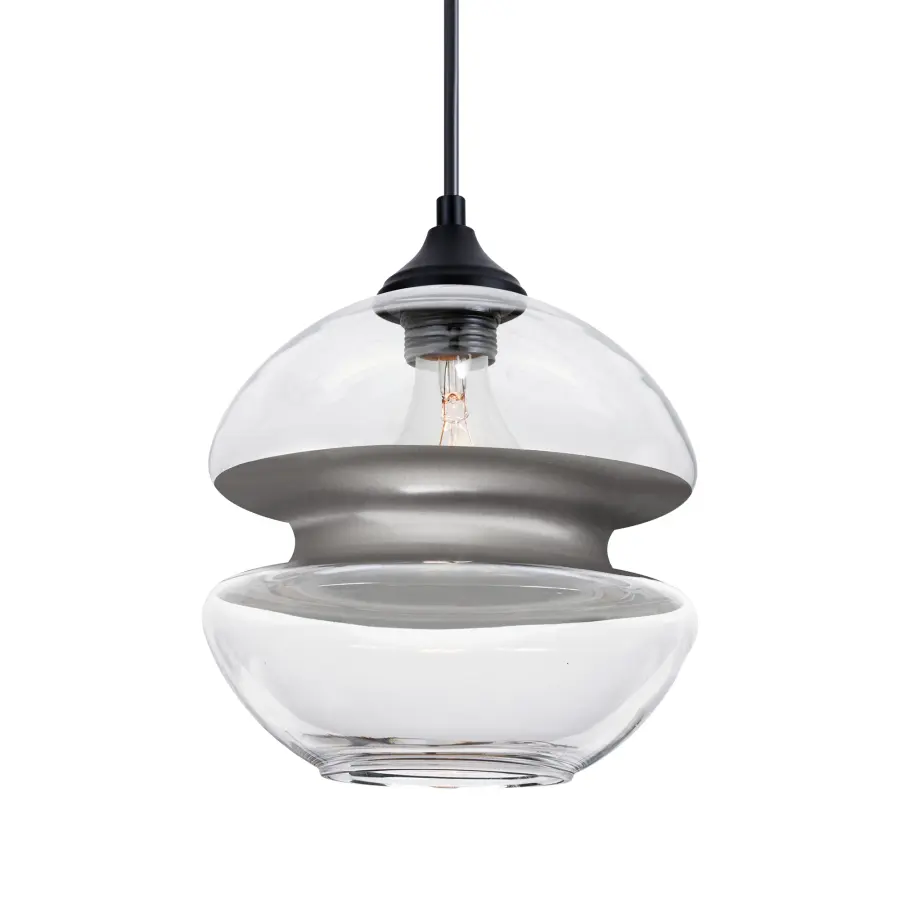 Hula 8 Outdoor Pendant - Clear/Silver