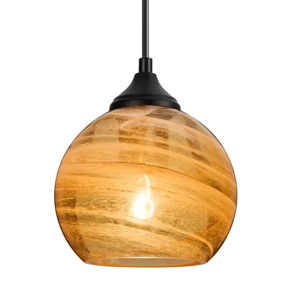 Jilly Vapor Amber Outdoor Pendant