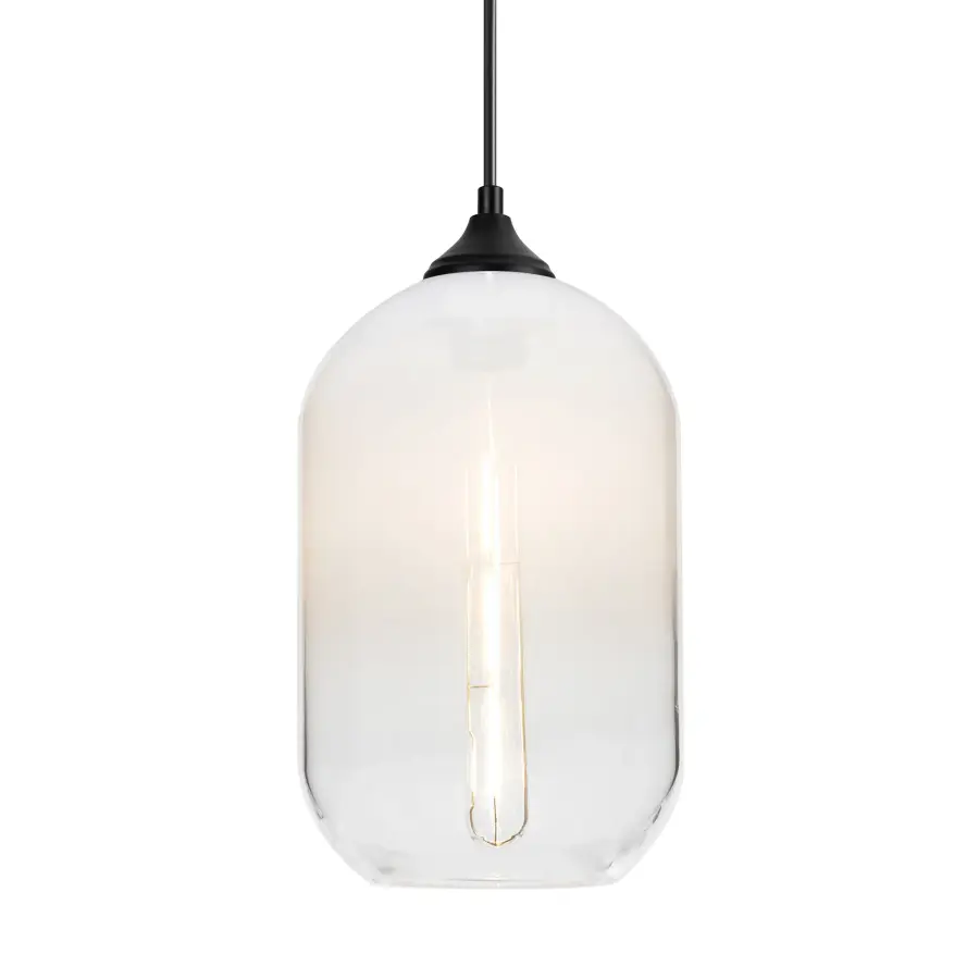 Omega 12 Outdoor Pendant - White/Clear