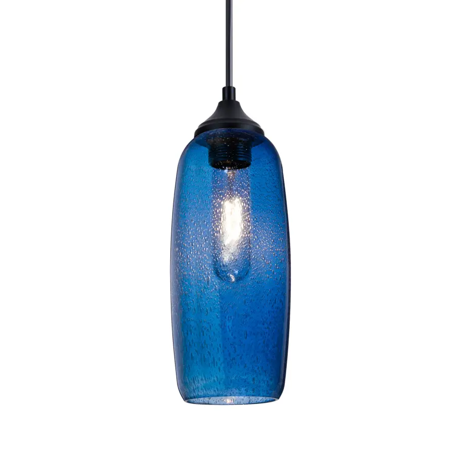 Pinot 9 Blue Bubble Outdoor Pendant