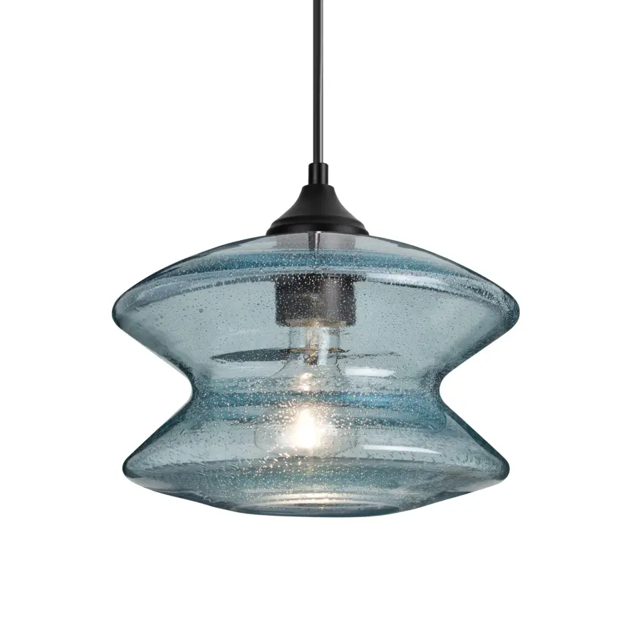 Zen Blue Bubble Outdoor Pendant