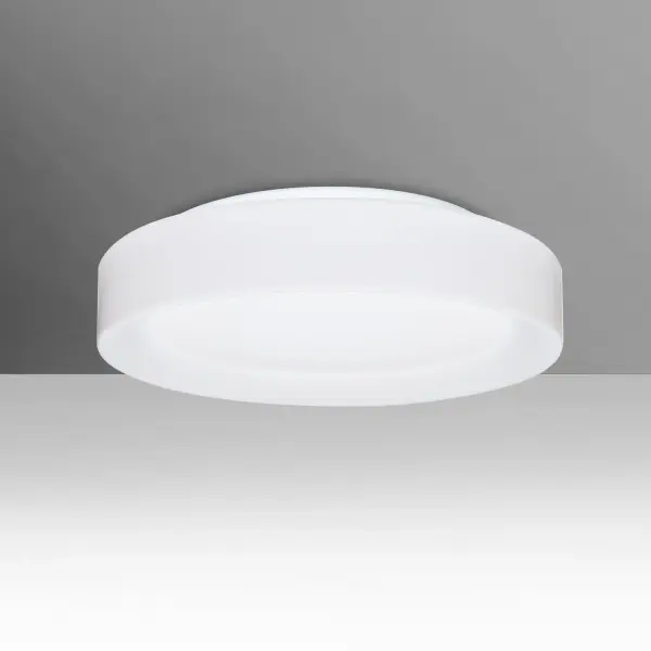 Pella 13 Opal Matte Flush Mount - Image 1