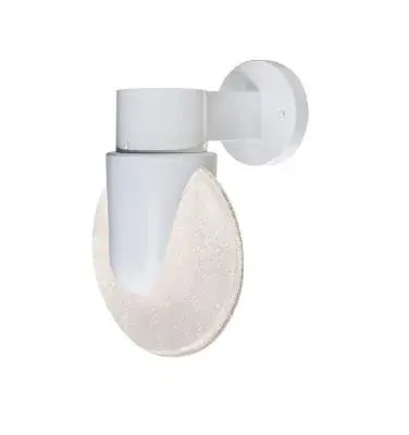 In White by  Besa from the Prada collection.