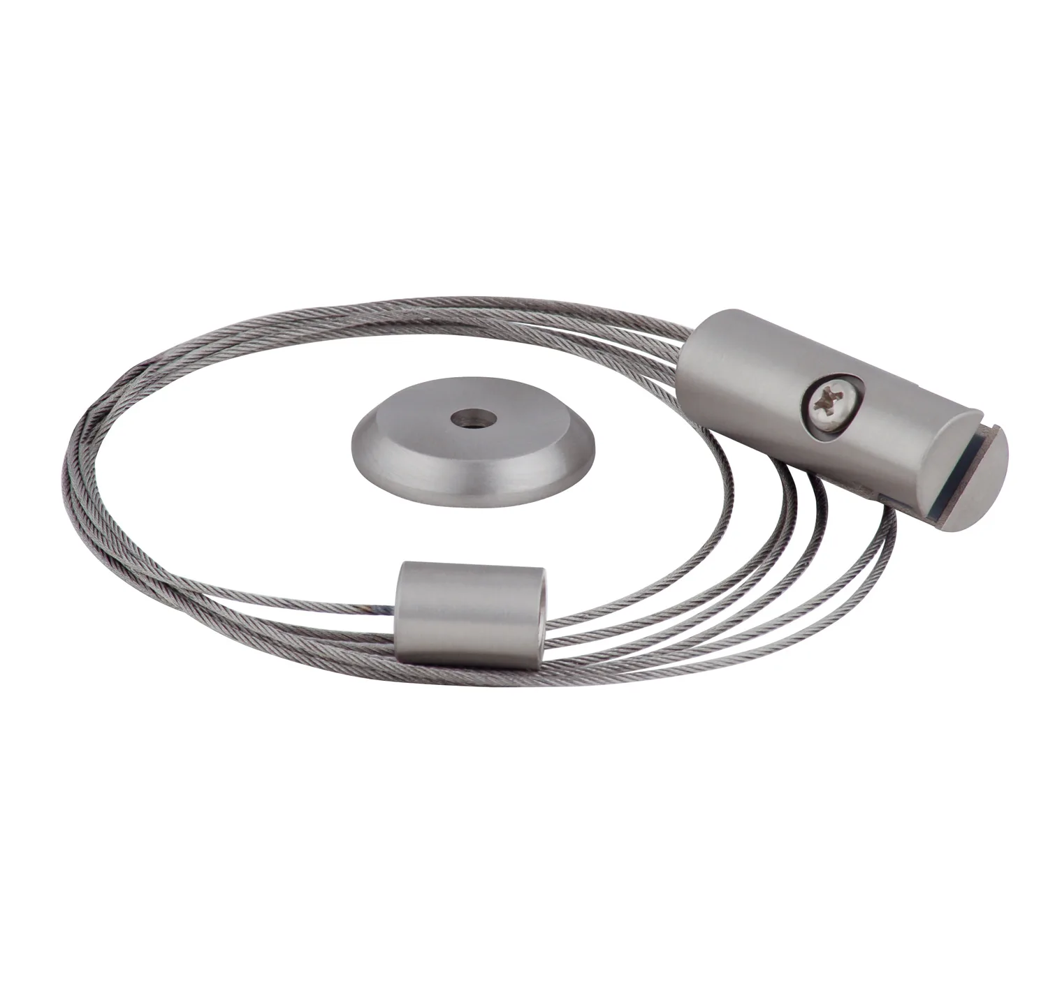 Monorail Adjustable Cable - Satin Nickel