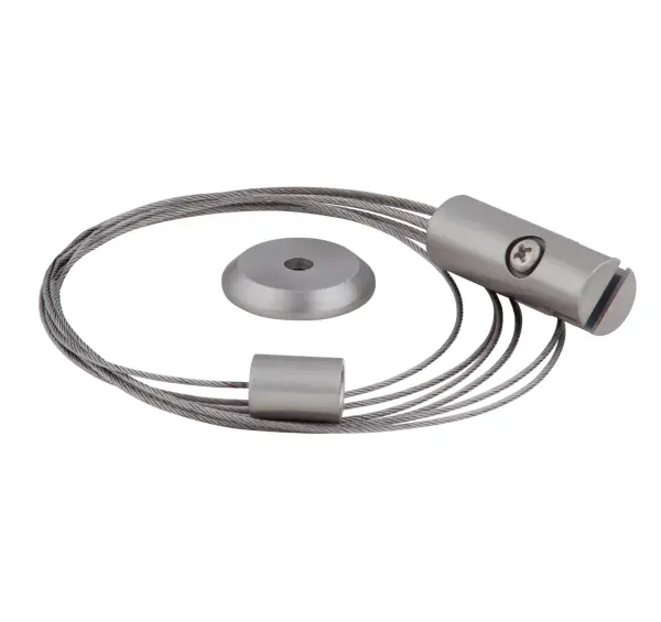 Monorail Adjustable Cable - Satin Nickel