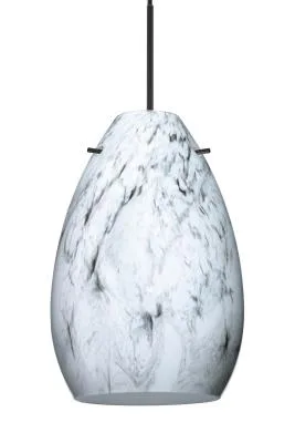 Pera 6 Pendant in Black