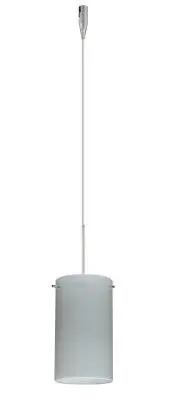 The Stilo pendant offers clean, modern styling with a satin nickel finish that complements a wide range of interiors. Its compact size makes it ideal for task lighting or grouped installations over islands and bars.