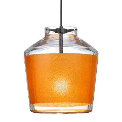 In Black by  Besa from the Besa Pica 6 Pendant collection.