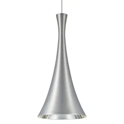 Rondo LED Pendant in Satin Nickel