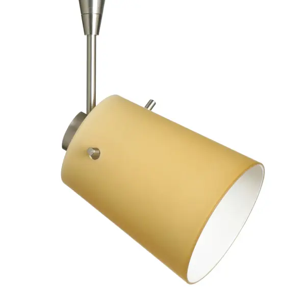 The Tammi 3 Vanilla Matte spotlight combines century-old glassblowing techniques with modern track lighting versatility. Its etched golden cased glass creates a warm, harmonious ambiance perfect for accent lighting.