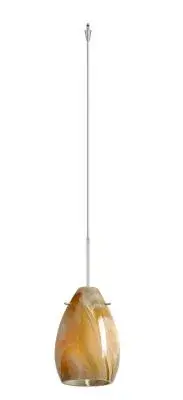 Pera Pendant Light in Satin Nickel