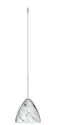 Mia Mini Pendant in Satin Nickel