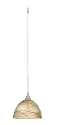 The Brella pendant offers a sleek, contemporary design in a compact 6-inch profile. Its satin nickel finish provides versatile styling that complements both modern and transitional interiors.