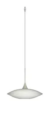 Spazio Pendant Light in Satin Nickel
