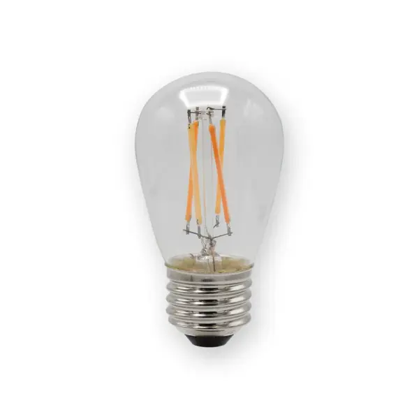 The EmeryAllen S14 2.0W DTW bulb delivers authentic incandescent dimming with color temperature shifting from 2700K to 1800K. Exceptional 96+ CRI and R9 values ensure superior color rendering for ambient lighting applications.