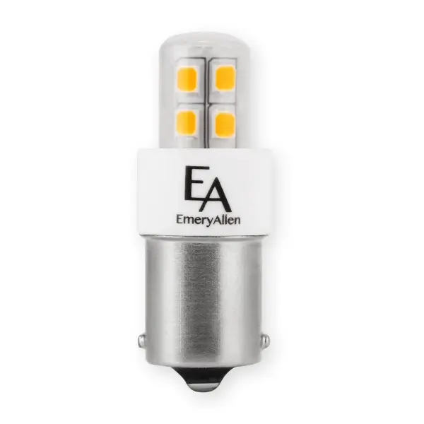 This 2.0W LED retrofit bulb delivers 200 lumens with 90+ CRI, replacing 15W incandescent bulbs while lasting 36,000 hours. Perfect for bath lights, pendants, chandeliers, and outdoor fixtures requiring BA15S single-contact base.