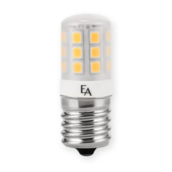 This 2.5W LED bulb delivers 250 lumens with 90+ CRI, replacing 20W incandescent bulbs while lasting 36,000 hours. Perfect for bath lights, pendants, chandeliers, and outdoor fixtures with warm 2700K or 3000K options.