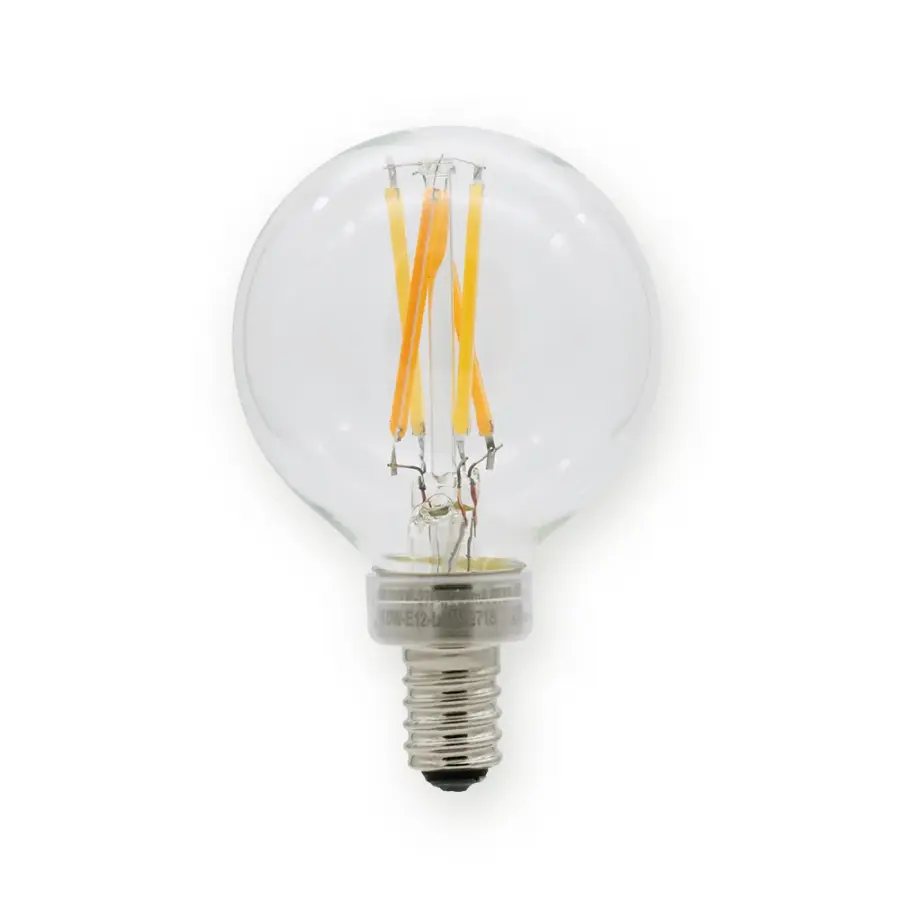 G16 Globe 4W Dim to Warm LED Filament Bulb