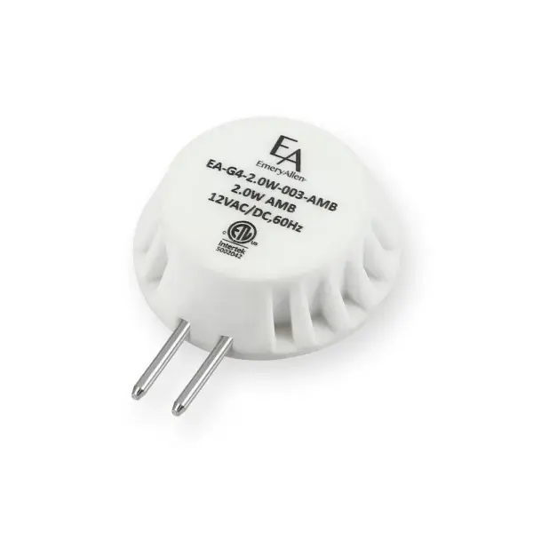 G4 2.0W Wafer Amber Turtle Bulb - Image 5