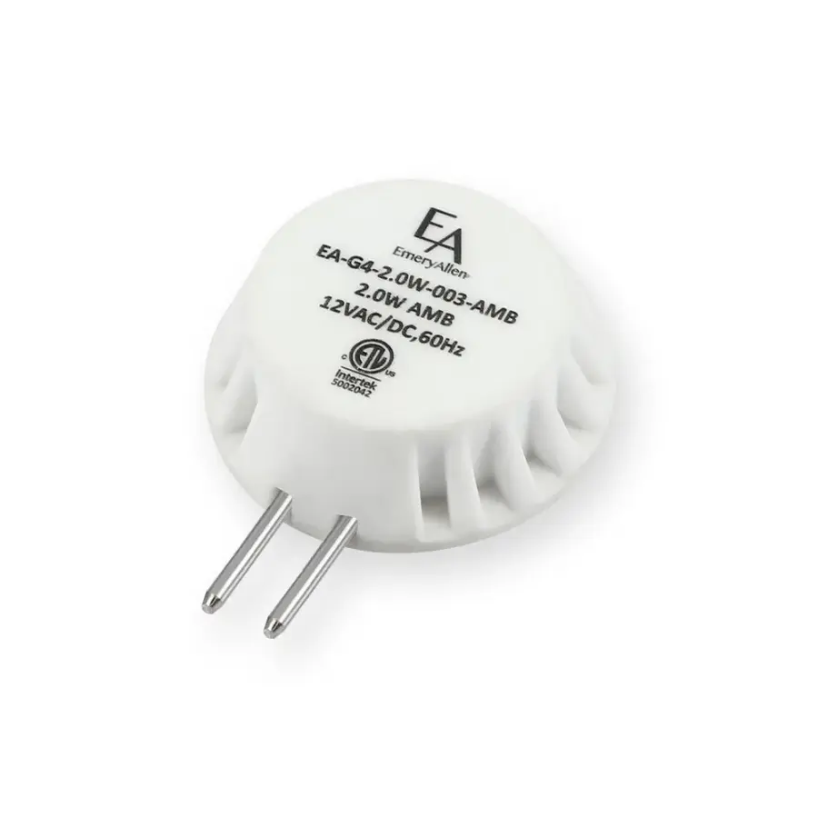 G4 2.0W Wafer Amber Turtle Bulb - Image 5