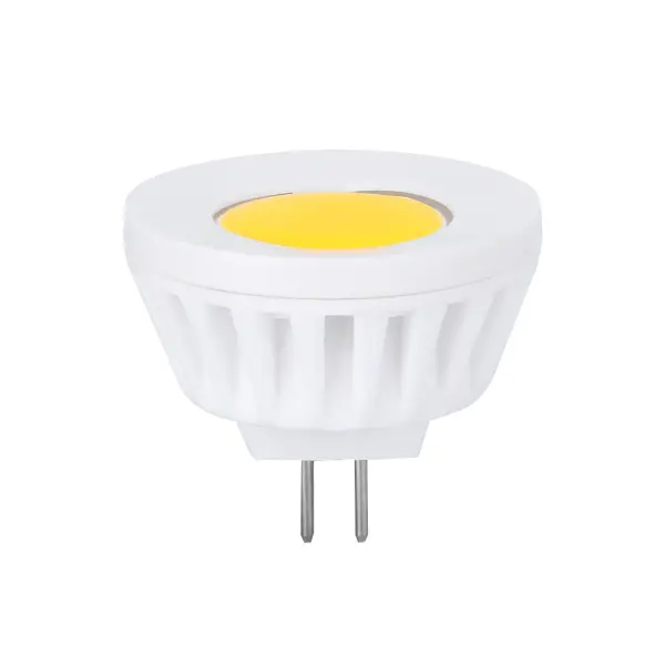 3.0W/G4 Replacement Directional Cob Lamp, Input Voltage 10-15V Ac/Dc, 3.0W/300 Lumens, Cri >90, Cct 2700K Width: 1.19" Height: 1.00" Weight: 0.50 lb Maximum Wattage: 3.00 W Bulb Type: G4 Bulb Base: G4 Bi Pin Light Source: LED Light Output: 300.00 lm Color Temperature: 2700 K CRI: 90 Dimmable Beam Spread: 180.00° Voltage: 12.00 V LED