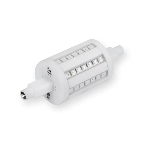 This specialized R7S LED bulb delivers turtle-safe amber illumination with exceptional longevity. Approved for ecologically sensitive areas and Dark Sky communities, it provides 36,000 hours of reliable performance while protecting wildlife. - alternate view