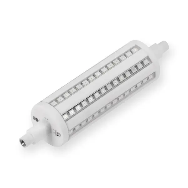 This specialized R7S LED bulb delivers turtle-safe amber illumination with exceptional longevity. Approved for ecologically sensitive areas and Dark Sky communities, it provides 36,000 hours of reliable performance. - alternate view