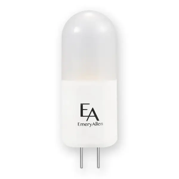 This 12V GY6.35 LED bulb delivers 450 lumens with 92 CRI and innovative dim-to-warm technology that shifts from 2700K to 1800K as you dim, mimicking traditional incandescent behavior. Perfect for accent and task lighting.