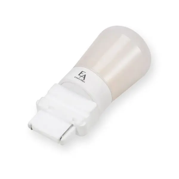 The EmeryAllen S8 4.0W LED bulb delivers 400 lumens of warm light while using 92% less energy than its 50W halogen equivalent. With 36,000-hour lifespan and 12V operation, it's ideal for landscape, path, and accent lighting applications. - alternate view