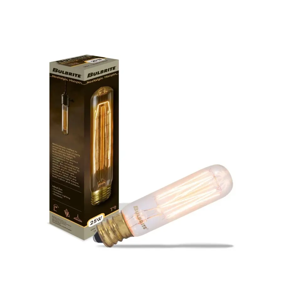 Nostalgic T6 Tubular Incandescent Bulb - Image 2
