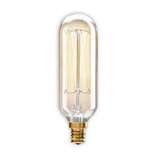 This 40W T8 nostalgic thread bulb delivers authentic vintage ambiance with its 2200K amber light. The exposed filament design and antique finish create a warm, inviting atmosphere perfect for decorative fixtures.