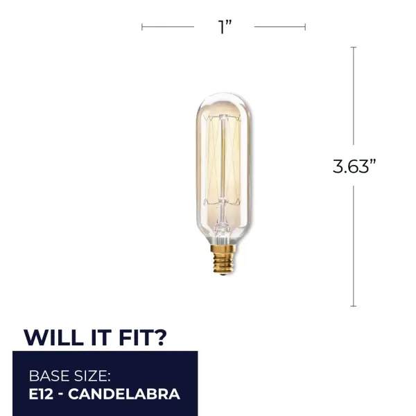 Nostalgic T8 Tubular Incandescent Bulb - Image 5