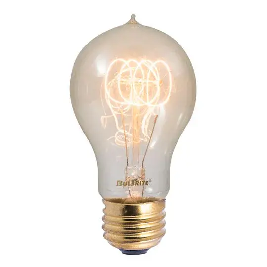 This A19 nostalgic bulb delivers warm 2200K amber light with a distinctive exposed loop filament that adds character to any fixture. Fully dimmable with E26 standard base compatibility for easy installation.