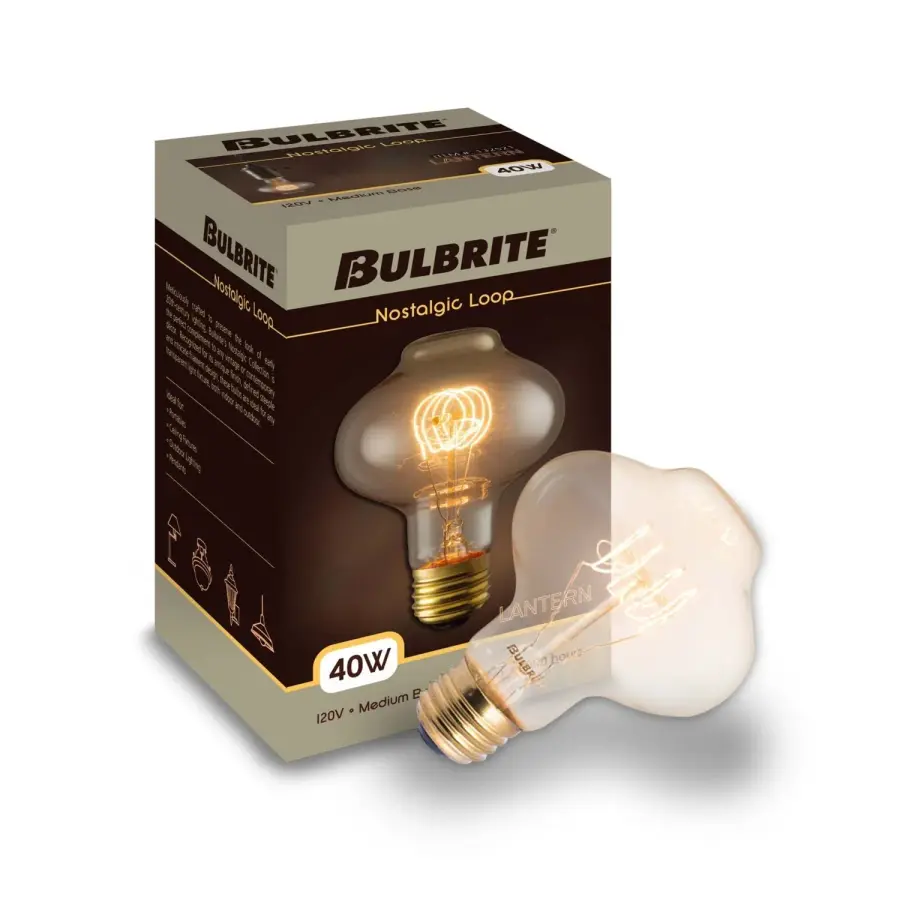 Nostalgic Collection BT27 Vintage Loop Filament Bulb - Image 2