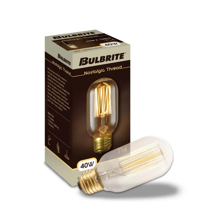 T14 Nostalgic Thread Incandescent Bulb - Image 2