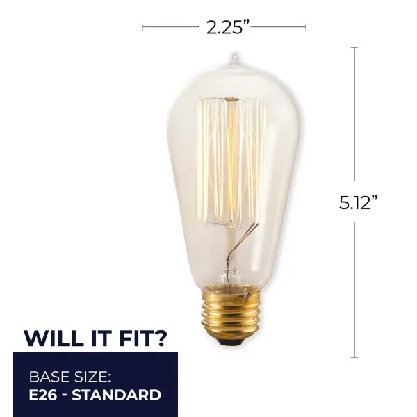 ST18 Nostalgic Thread Incandescent Bulb - Image 5