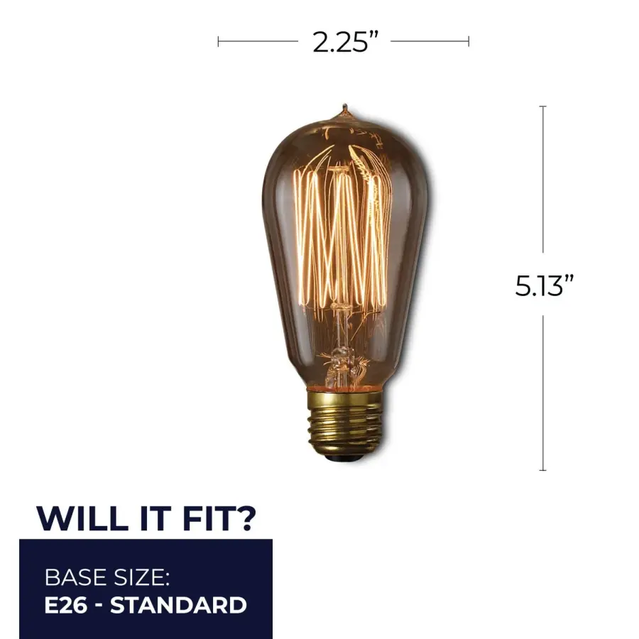 ST18 Nostalgic Thread Incandescent Bulb - Image 6