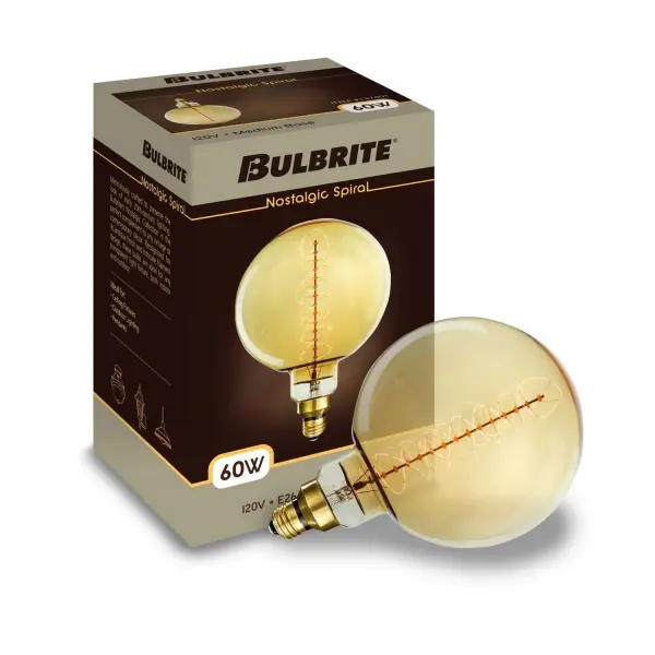 Grand Nostalgic Spiral G63 Incandescent Bulb - Image 2
