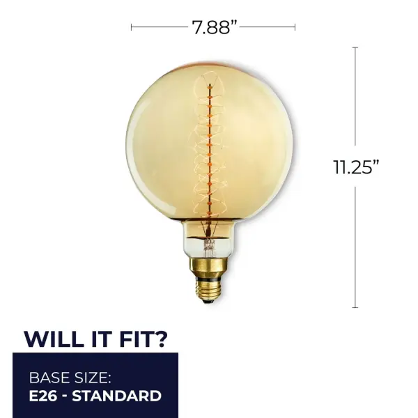 Grand Nostalgic Spiral G63 Incandescent Bulb - Image 5