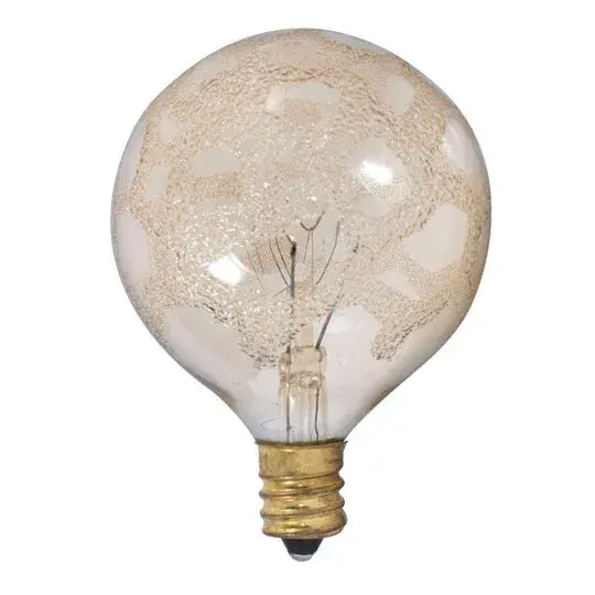 G16.5 Amber Marble Globe Bulb - Image 1
